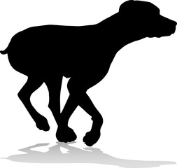 Dog Silhouette Pet Animal