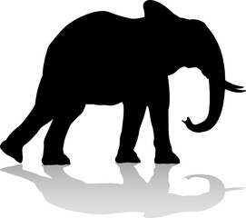 Elephant Silhouette