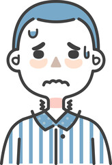 child sick cold sore throat