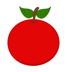 A juicy fruit of a red cherry filled with vitamins