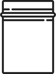 Obraz premium plastic packaging icon