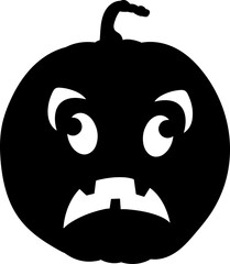 Halloween pumpkins Silhouette