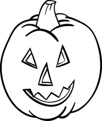 Halloween pumpkins Silhouette