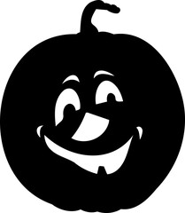 Halloween pumpkins Silhouette
