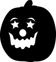 Halloween pumpkins Silhouette