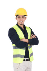Fototapeta premium crossed arms engineer