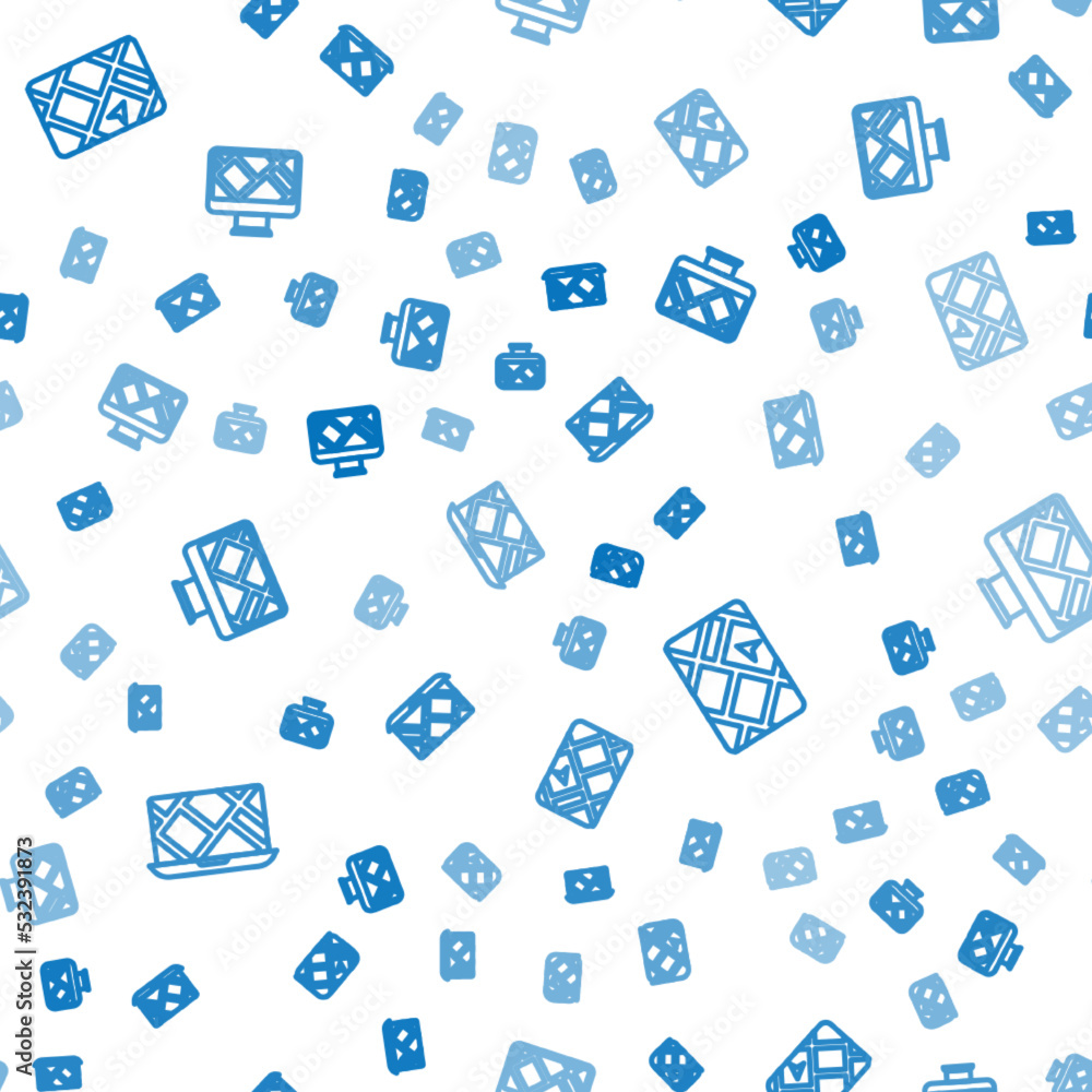 Poster set line city map navigation, gps device with and monitor location on seamless pattern. vector