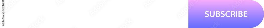 Poster email subscribe form. online newsletter png template. submit button for website.