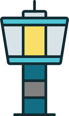airport icon vector