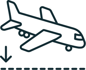 airport icon vector