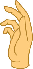 hand gesture illustration