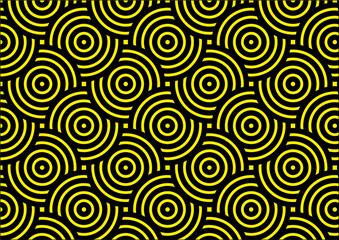 seamless pattern with spirals