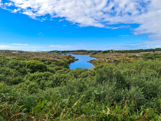 Lough Waskel by Burtonport, County Donegal, Ireland - Seen from the Railway walk