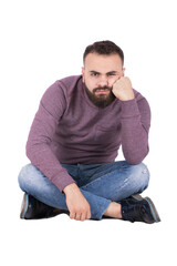 annoyed man
