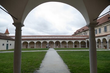 chateau uhercice in moravia in czech republic