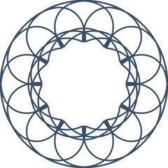 Circular Arabic Ornament