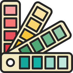 design tool material icon vector