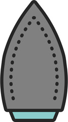 sew material icon vector