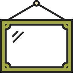 frame icon vector
