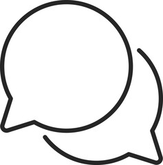 chat bubble icon vector