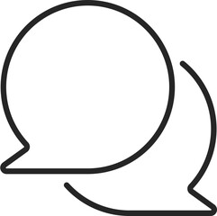 chat bubble icon vector