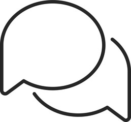 chat bubble icon vector