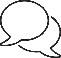 chat bubble icon vector