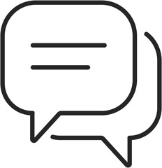 chat bubble icon vector