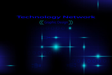abstract background, vector technology background image, modern wallpaper image, network technology.