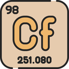 periodic table icon