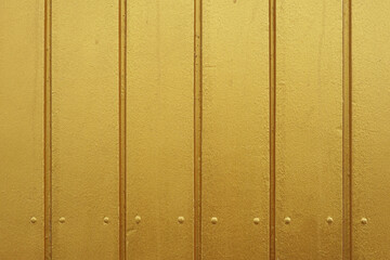 gold paint wood panelling or timber cladding background