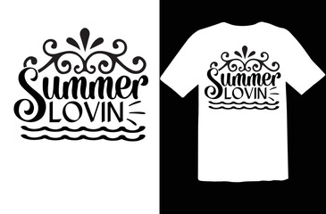 Summer lovin svg design