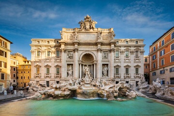 Naklejka na ściany i meble Trevi Fountain, Rome, Italy