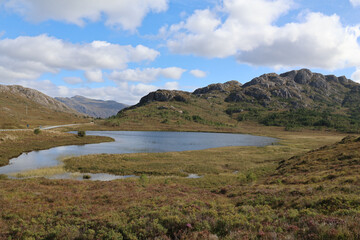 Obraz premium Gairloch Estate, NC500 am Loch Maree, Schottland