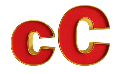 3d letter C