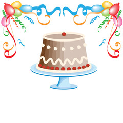 birthday celebration balloons