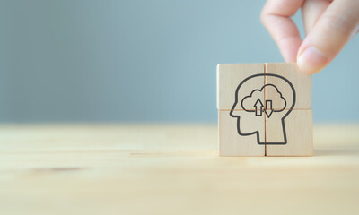 Data driven mindset concept. Collecting big data, analytics and making decisions based on data...