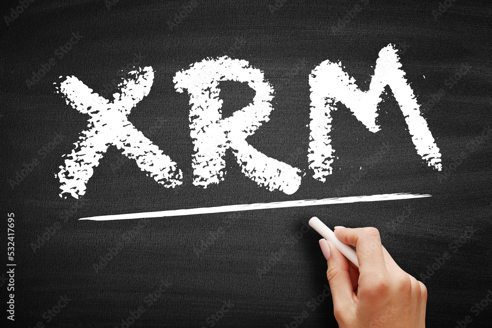 Poster xrm extended relationship management - mapping and maintaining of relationships between any type of 