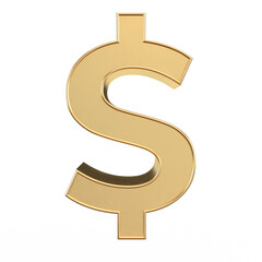 Fototapeta premium Dollar sign 3d