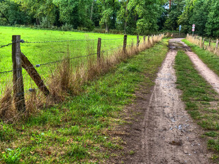 Wandern an der Berkel bei Vreden im Münsterland