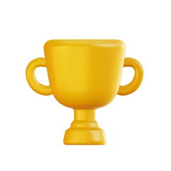 3D trophy icon
