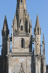 Fototapeta na wymiar Basilique Notre-Dame du Paradis à Hennebont (Bretagne, Morbihan, France)