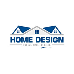 Home Build or Real estate  Logo Template Design Creative idea 