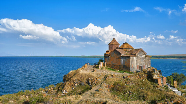 Hayravank monastery near lake Sevan in Armenia