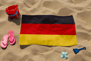 Beach Towel - Flag of Germany