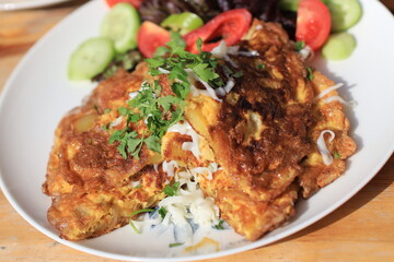 Breakfast is the first meal of the day usually eaten in the morning. Various 