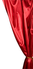 red theatre curtain 