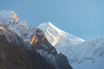 Landscape of Pakistan in autumn season