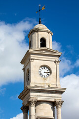 Fototapeta na wymiar Clock Tower in Herne Bay in Kent, UK