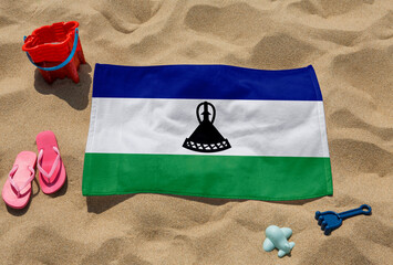 Beach Towel - Flag of Lesotho